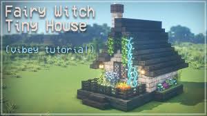 Sorry i couldn't get a download, but this is a record of my work and hopefully you can use it as inspiration! Minecraft Fairy Witch Tiny House Fairytale Cottagecore Magical Fairytail Kelpie The Fox Youtube