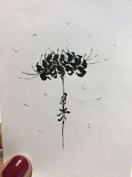 red spider lily red spider lily plant tattoo spider tattoo