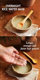 Overnight Rice Water Hair Mask For Extreme Hair Growth The Little Shine In 2020 Extreme Hair Growth Hair Mask Extreme Hair