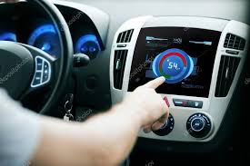 Hand Setting Volume On Car Audio Stereo System Stock Photo By C Syda Productions 84715820