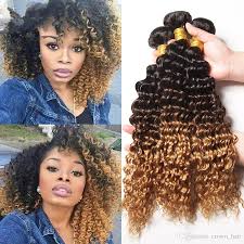 We only sell 100% human hair and 100% remy hair. Honey Blonde 1b 4 Ded Hair Extensions 3 Tone Hair Weaves Kinky Curly Ombre Curly Hair For Black Woman Extension Wefts Extension Weft From Crown Hair 113 Dhgate Com