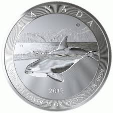 Silver Orca Coin 10 Ounce Lear Capitals Exclusive Coin