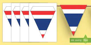 Find images of thailand flag. Thailand Flag Display Bunting Triangle Thailand Flag Bunting