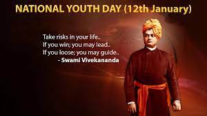 5.) the world is the great gymnasium where we come to make ourselves strong. According To Marathi Calendar 2018 National Youth Day Yuva Diwas Or Hindu Vivekananda Birt Inspirational Quotes Pictures Youth Quotes Swami Vivekananda Quotes