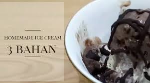 Cara buat aiskrim durian homemade ; Resepi Aiskrim Milo Tanpa Ovalette