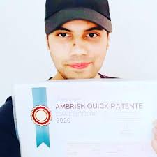 Профил за Ambrish Quick Patente : Best Live Online Course