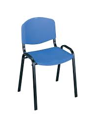 Flash furniture 5 pack hercules series 661 lb. Safco Plastic Seat Plastic Back Stacking Chair 18 12 Seat Width Blue Seatblack Frame Quantity 4 Office Depot