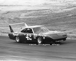 Acceleration top speed at nascar race track. Pin By Jamie Kelly On Piston Cup Old Race Cars Vintage Race Car Superbird