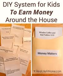 Ways For Kids To Earn Money Around The House
