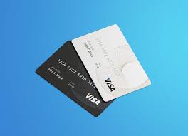 Download Free Credit Visa Card Mockup Psd Good Mockups