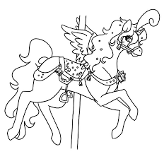 Yay, my second carousel horse completed. Fairy Carousel Horse Coloring Pages Best Place To Color