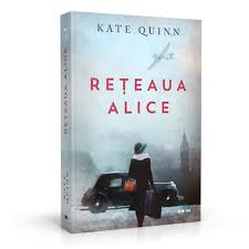 Rețeaua Alice De Kate Quinn Editura Litera Colecția Blue Moon Recenzie Book Cover Quinn Alice