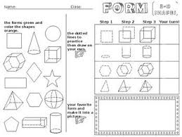Elements Of Art Form Worksheet Students Demonstrate Their Understanding Of Form 3 D Shapes By Pr High School Art Worksheets Elements Of Art Art Worksheets