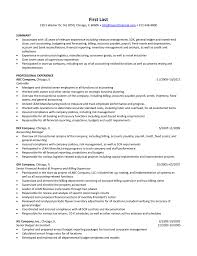 controller resume sample