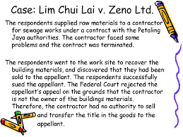 However, lim chui lai makes appeal to court that is higher and federal court decided that ahmad. Business Law Ethics Bft Ppt Download
