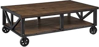 A vintage coffee table surface on rolling iron wheels sounds like a fascinating idea. 23 Best Coffee Table On Wheels Ideas Coffee Table Table Coffee Table With Casters