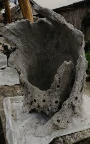 It hold up better in weather/water and can be shaped more easily than regular cement. Relief Bonsai Pot Bonsai Pots Bonsai Garden Bonsai Art