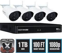 The latest in cutting edge hd technology has greatly impacted the video surveillance market. Night Owl 4 Channel 4 Camera Indoor Outdoor Wireless 1080p Nvr Surveillance System Wnvr201 44p Best Buy