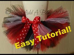 how to make an easy no sew tutu with elastic waistband