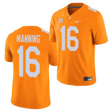 Peyton williams manning is a former american football quarterback who played in the national football league for 18 seasons. Peyton Manning Jersey College Football Tennessee Volunteers Orange Game Fevocam Org