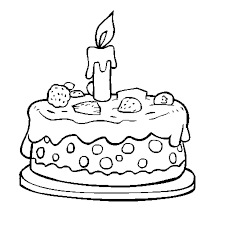 Petit troll soufflant les bougies de son gâteau d'anniversaire. Coloriage Anniversaire En Ligne Gratuit A Imprimer