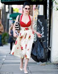 Find this pin and more on dita von teese by albert cordero. Rockabilly Dress On Tumblr Dita Von Teese Style Fashion Vintage Fashion