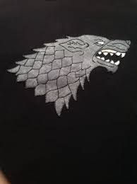 Logo Casa Stark Juego De Tronos Stark Juego De Tronos Juego De Tronos Patchwork