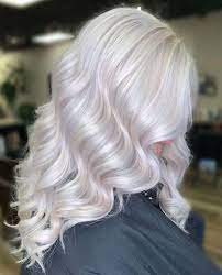 Cosmoprof Beauty On Instagram This Icy Blonde Gave Us Chills Lonniecole7 Using All Fram Gorgeous Hair Color White Blonde Hair Icy White Blonde Hair