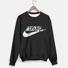 Japanese Nike Anime Logo Sweater Sweaters Custom Sweaters Fashion Custom hoodie «sage mode» c/o acra.