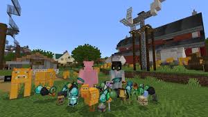 Lucky blocks generate naturally in your world, and can be found accross all. Minecraft Marketplace Explored Lucky Mobs A Different Way To Take Your Chances