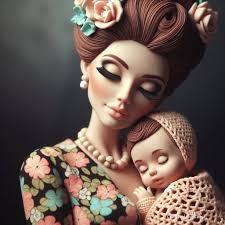 What was the name of the baby doll with opening eyes?