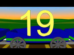 Learn Numbers 10 19 On This Train For Children Math Teens Learning Numbers Kindergarten Learning Songs