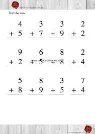 Vertical Find The Sum 12 Maths Grade 2 Www Besteducation Co Za Math 12th Maths 2nd Grade