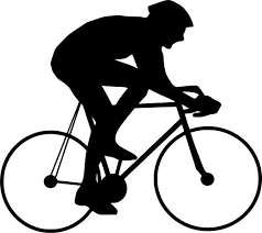Svg Cyclist Riding Helmet Bicycle Free Svg Image Icon Svg Silh Bike Art Bicycle Svg