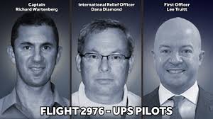 UPS identifies 3 pilots