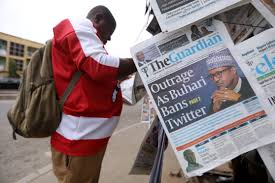 A nigerian newspaper and online version of the vanguard, a daily publication in nigeria covering nigeria news, niger delta, general national news he said: Nigeria Says It Suspends Twitter Days After President S Post Removed Reuters