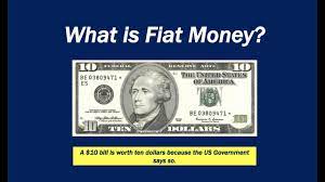 For example, gold and silver along with other metals was given a value dependant on it's purity and weight along with what gold was worth at the time. What Is Fiat Money Definition And Examples Market Business News