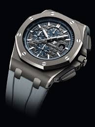 Royal Oak Offshore Selfwinding Chronograph Ref Roo 26405cg Oo A004ca 01 Kaucuk Gri Seramik