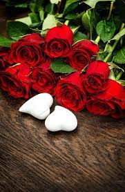 Red Roses Hearts Valentines Day Rose Day Pic Red Rose Bouquet Valentines Flowers