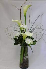 Calla Lilies And Freesia Callalilly Freesia Flowers Design Arte Floral Arreglos Florales Floral