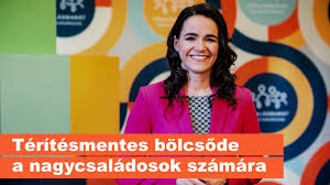 Mentesülnek a bölcsődei térítési díj megfizetése alól a három vagy több gyermeket nevelő szülők. Novak Katalin Nem Kell Bolcsodei Teritesi Dijat Fizetniuk A Nagycsaladosoknak Csalad Hu