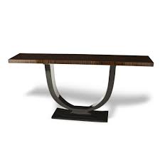 Ebony Macassar Console Furniture Side Tables Entrance Hall Furniture Art Deco Furniture