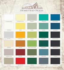 house paint color chart