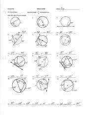 Major arc minor arc intercepted arc: Inscribed Angles Ws Key 0 Geometry 12 3 Worksheet Find The Value Of Each Variable A 117 U2018 164 C Show Work Inscribed Angle 3 Intercepted Arc Course Hero