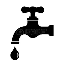 Leaky Faucet Water Tap Icon Illustration Save Water Drawing Water Drawing Water Symbol