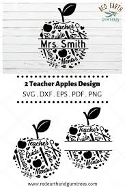 Download Back To School Split Monogram Frame Svg Teacher Split Monogram Decal Png Vinyl Decal Cricut Apple Frame Dxf Eps Cut File Clip Art Art Collectibles