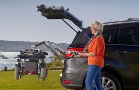 Although you may find a hoist lift for cars, this type of wheelchair lift is ideal for vans, suvs and other vehicles with ample cargo space. Car Boot Hoists Mobility Scooter Vehicle Hoists