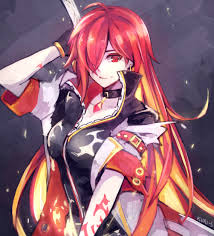 Flame Lord Anime Warrior Anime Characters Red Hair Anime Characters