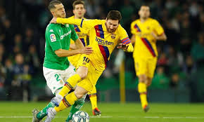 Barcelona beat real betis with messi, trincao goals. Messi Leads Thrilling Barca At Betis Egypttoday