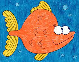 How To Draw A Cartoon Fish · Art Projects For Kids